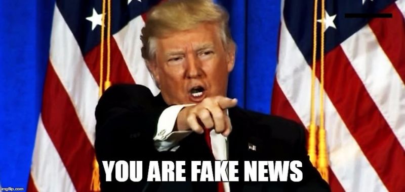 fake news Donald Trump